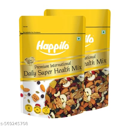 Happilo Premium International Daily Super Health Mix 160g (Pack of 2)