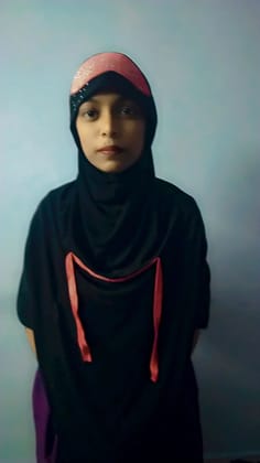 Elegant Black Makana Burqa Hijab Set