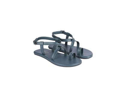 Paaduks Sko Midnight Green Men Sandals - UK 6