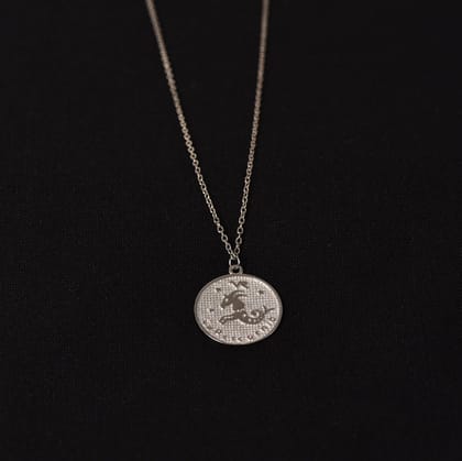 Capricorn Zodiac Necklace-Horoscope Symbol