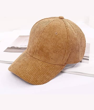Alamos Pack of 1 Cotton Blend Men's Cap ( Beige )