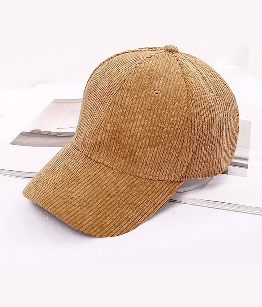 Alamos Pack of 1 Cotton Blend Men's Cap ( Beige )