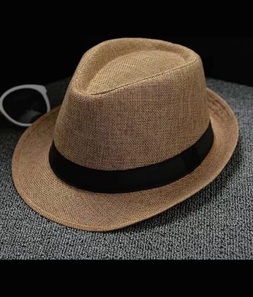 Infispace Pack of 1 Polyester Men's Hat ( Beige )