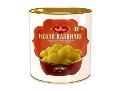  Haldiram's Kesar Rasbhari - 1 Kg - Pack of 2