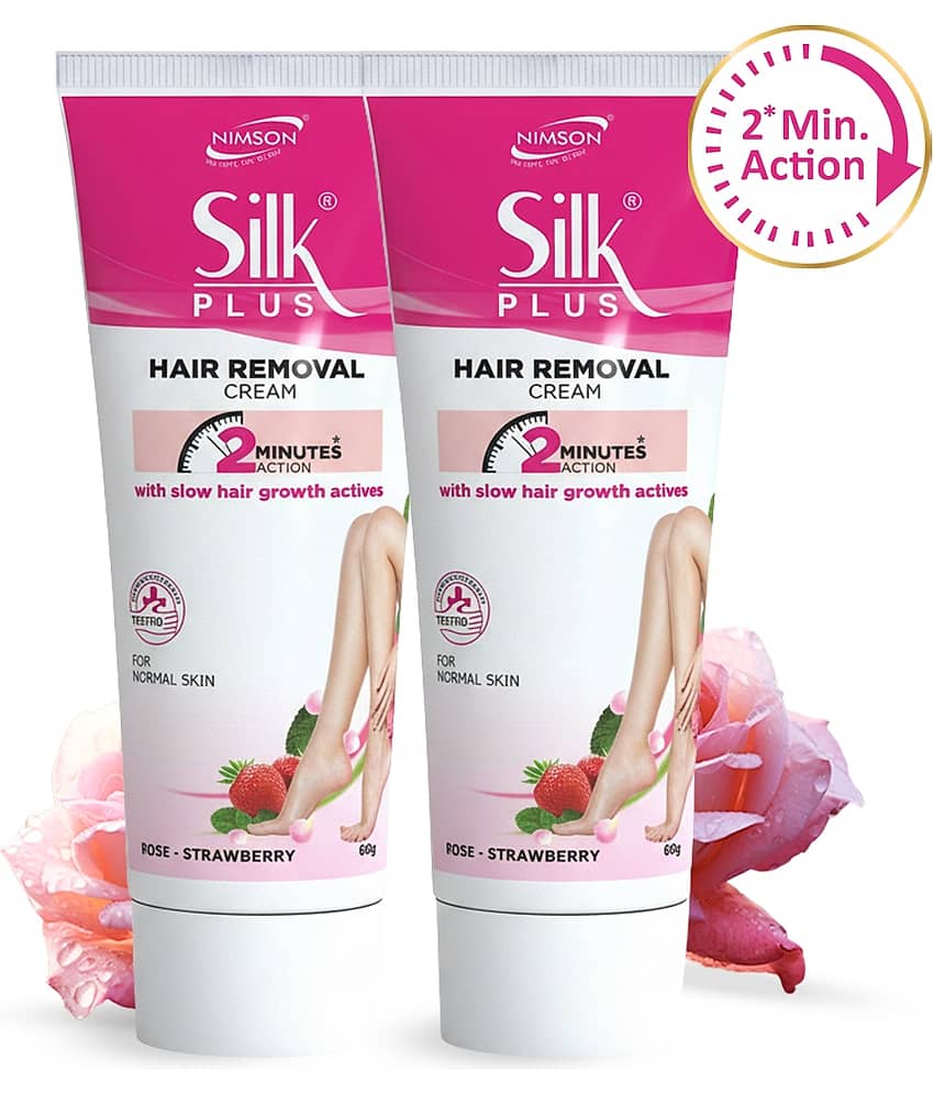 Nimson Dermatologist tested Hair Removal Cream for Men & Women 120 ( Pack of 2 )