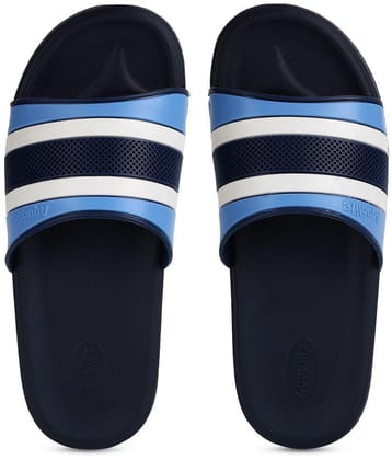 Aqualite Navy Men's Slide Flip Flop - None