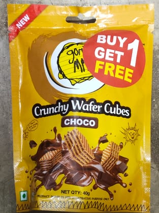 Gone mad crunchy wafer cubes Guava choco 1+1 