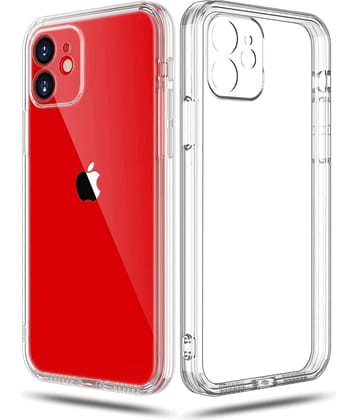 Case Vault Covers - Transparent Silicon Silicon Soft cases Compatible For Apple iPhone 11 ( Pack of 1 )