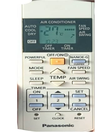 SUGNESH Re - 29D AC Remote Compatible with  PANASONIC AC