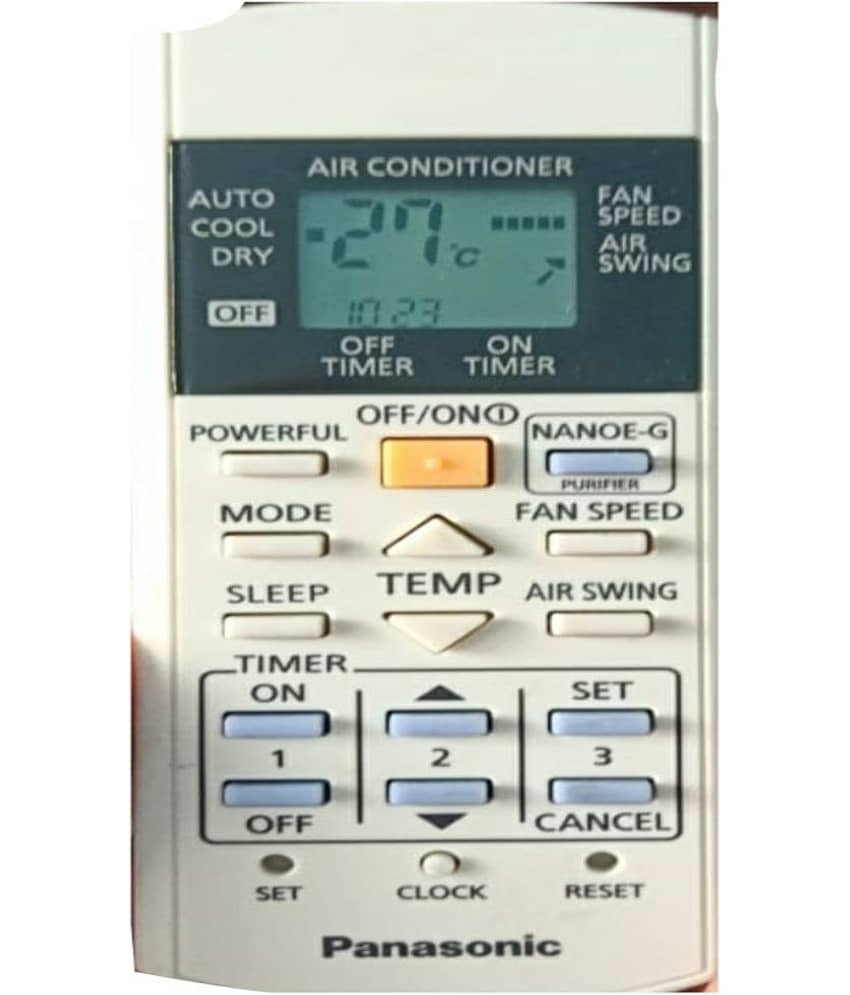 SUGNESH Re - 29D AC Remote Compatible with  PANASONIC AC