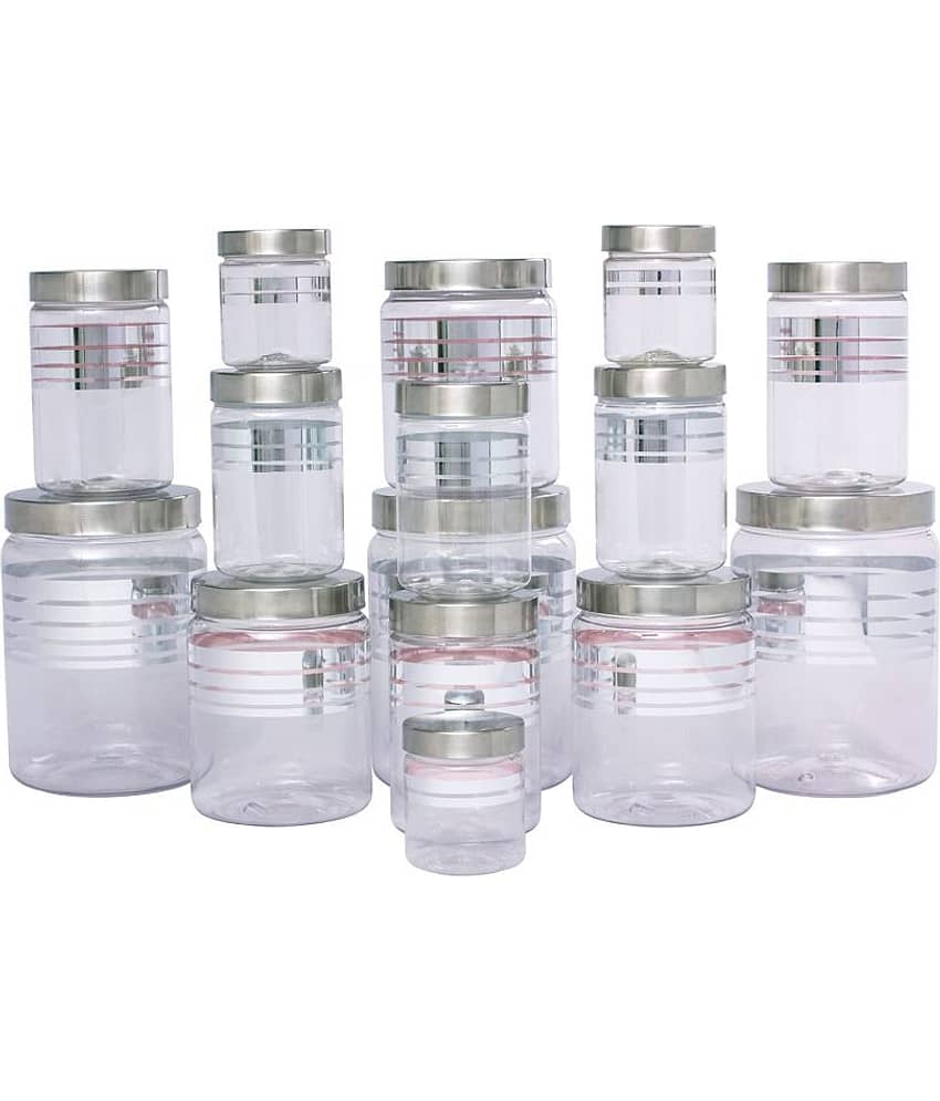 G-Pet Silver Line PET Food Container Set of 15 2000 mL