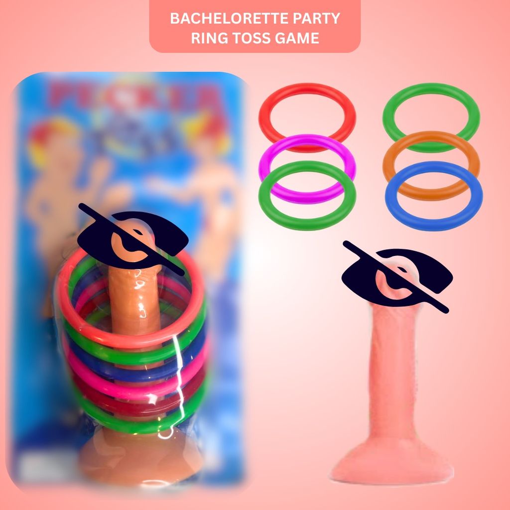 Bachelorette Party Ring Toss Game - Toys and Games | Buy online on ZillyBuy