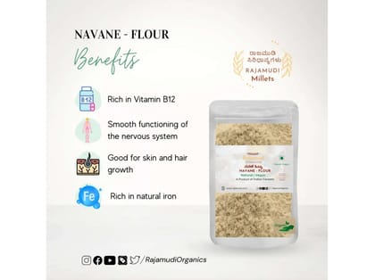 NAVANE - Foxtail Millet Flour - 500 Gram