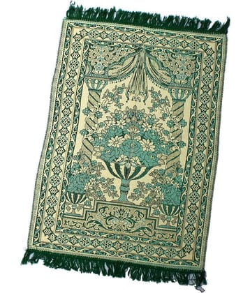 ADIRNY Yellow Single Cotton Prayer Mat ( 110 X 70 cm )