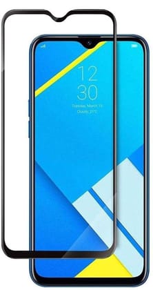 PLUGTECH Advanced Tempered Glass With Anti-Explosion 9H Hardness Edge-To-Edge Coverage Screen Guard for VIVO V11