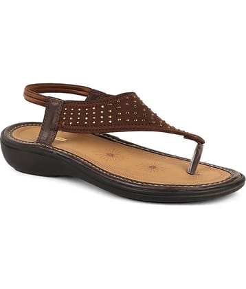 Bata Brown Women's Flats