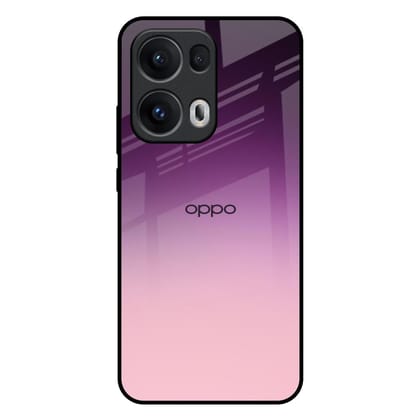 Purple Gradient Glass case for Oppo Reno13 Pro 5G