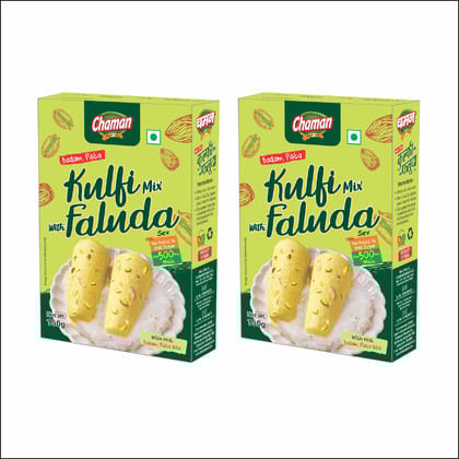Chaman Kulfi Faluda, 150 gm - Pack of 2 Chaman Kulfi Faluda, 150 gm - Pack of 2