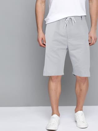 Light Grey Half Pant-L