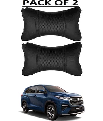 JVG Neck Cushions Set of 2 Black