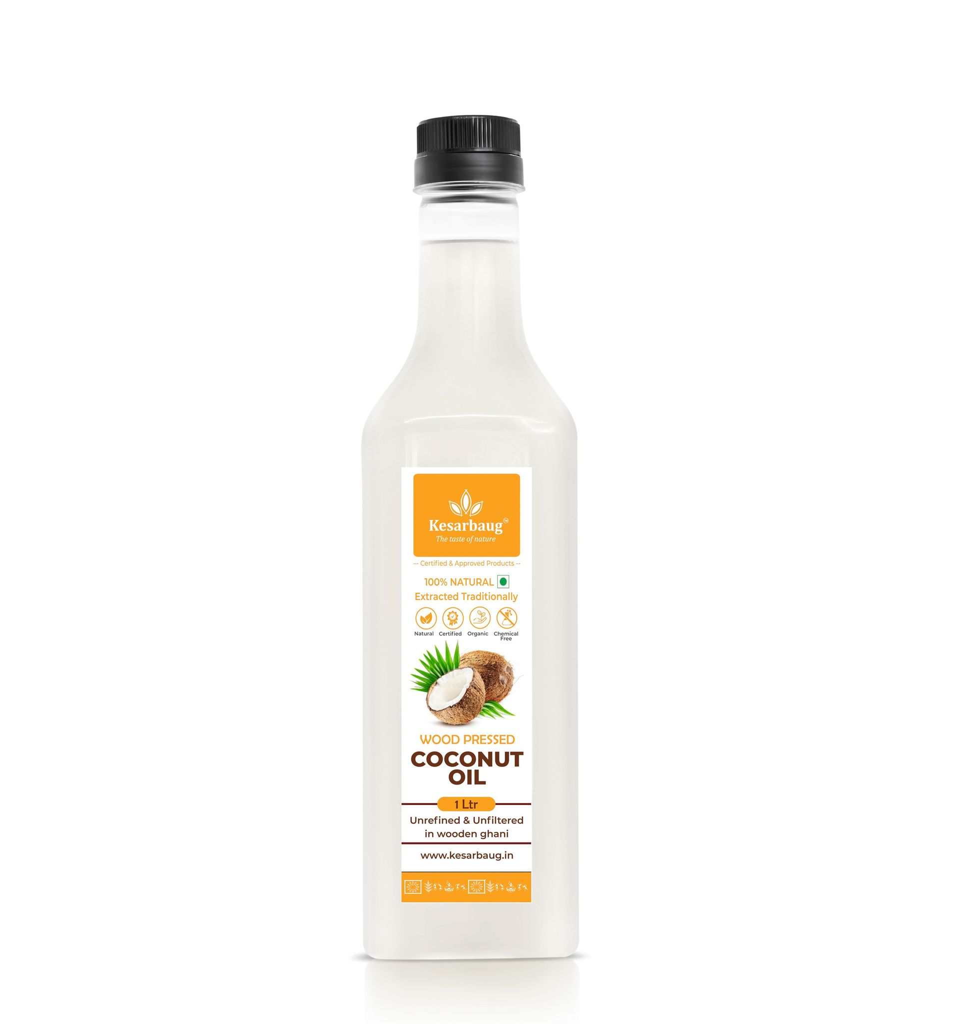 Kesarbaug Coconut Oil, 1 L