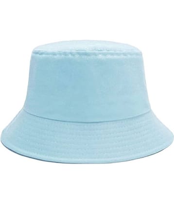 Zacharias - Turquoise Cotton Men's Hat ( Pack of 1 )