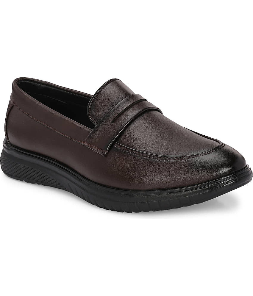Bucik BROWN Men's Mocassin Formal Shoes