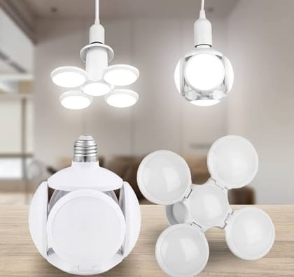 Mini 5 LED Football Light | LED Bulb ( Multicolour ) ( Any Random Colour )