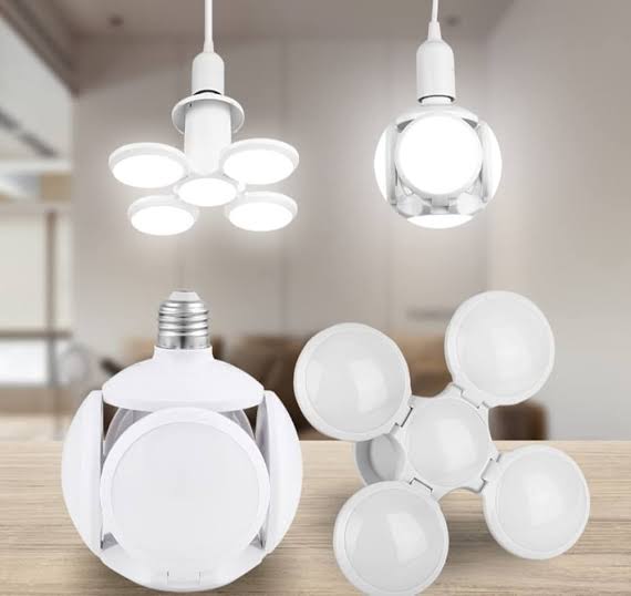 Mini 5 LED Football Light | LED Bulb ( Multicolour ) ( Any Random Colour )