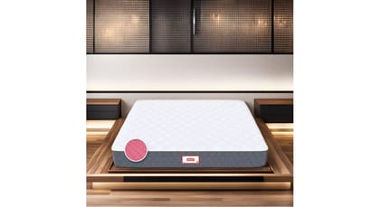 COIRFIT Twin Dlx Dual Comfort SRTX Tech. 6 inch Double High Resilience (HR) Foam Mattress (L X W: 72 inch X 48 inch)