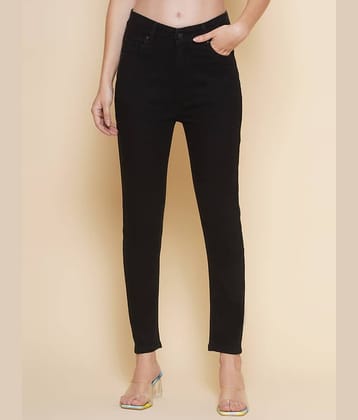 Kashian - Black Denim Slim Fit Women's Jeans ( Pack of 1 )