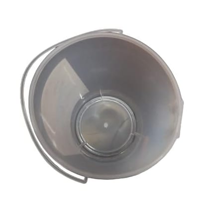 FAIRBIZPS 3L Round Sharps Container - Secure Disposal for Needles, Syringes, and Medical Waste - Durable Design for Hospitals, Clinics & Nursing Home Pac of 1