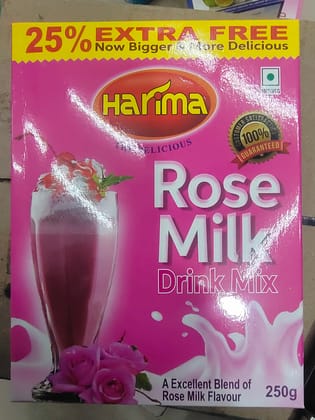 Harima rose milk drink mix