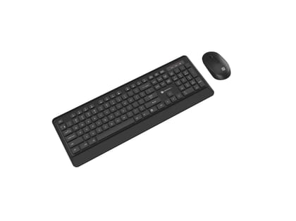 Portronics Key5 Combo Wireless Keyboard and Mouse Set, with 2.4 GHz USB Receiver, Silent Keystrokes, 1200 DPI Optical Tracking, Full-Sized Keyboard, Multimedia Keys for PC, Laptop & USB Supported Devices - Z Black Portronics Key5 Combo Wireless Keyboard and Mouse Set, with 2.4 GHz USB Receiver, Silent Keystrokes, 1200 DPI Optical Tracking, Full-Sized Keyboard, Multimedia Keys for PC, Laptop & USB Supported Devices - Z Black