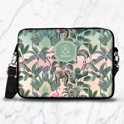 Savanna Spectrum Laptop Bag-Blush Green Gradient / 13.3"