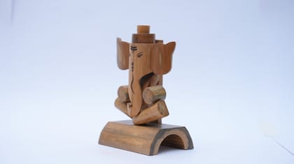 Wooden Ganpati Ji