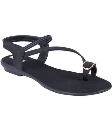 Feel It -  Black Women's Flats