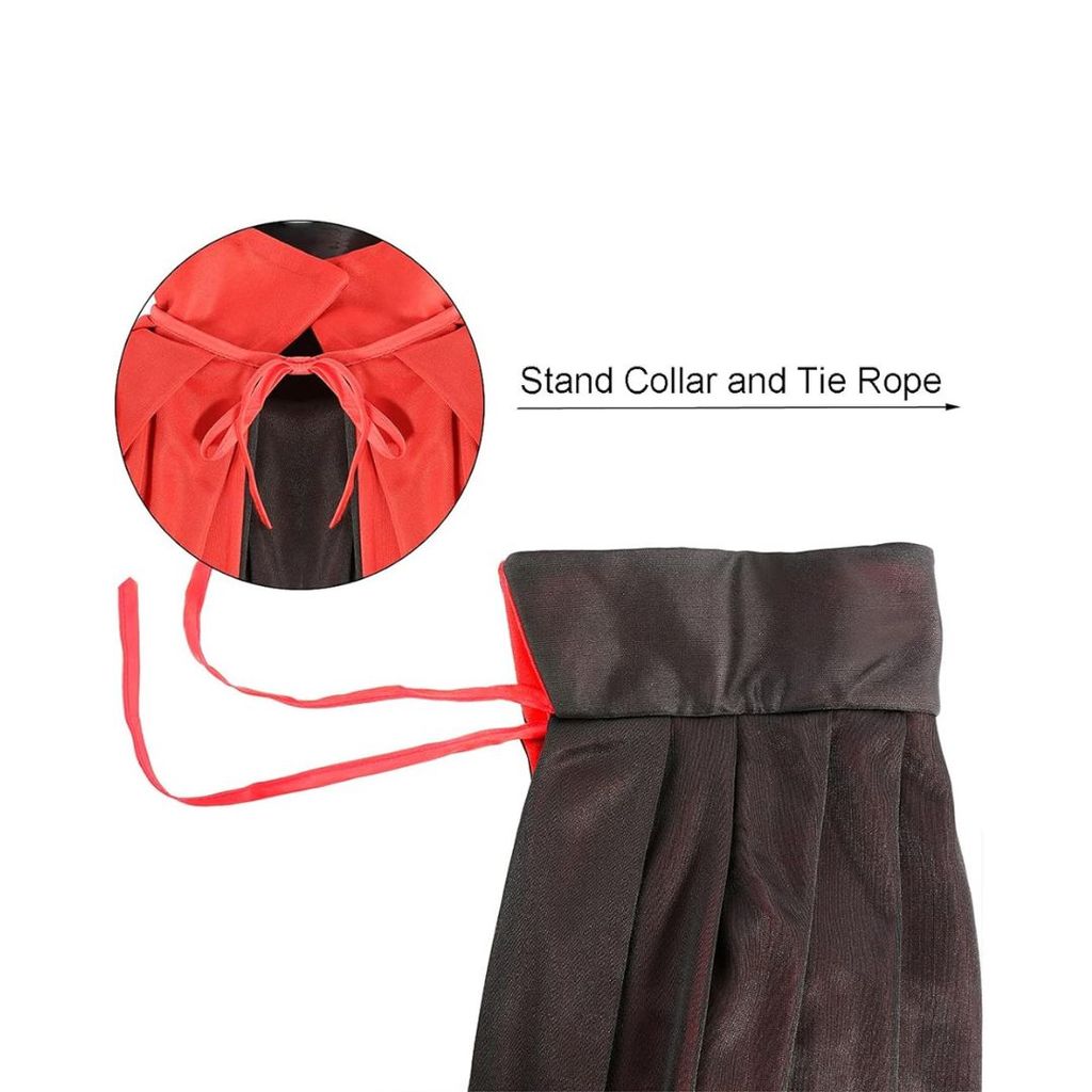Halloween Reversible Red & Black Cloak Adult