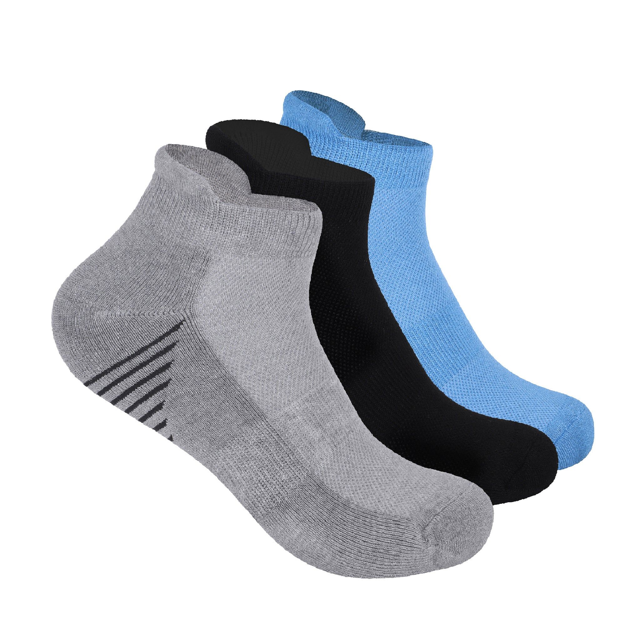 Endurance Max Set Of 3 Bamboo Socks For Men