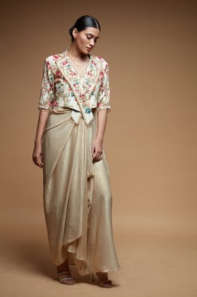 Beige Dress-XS
