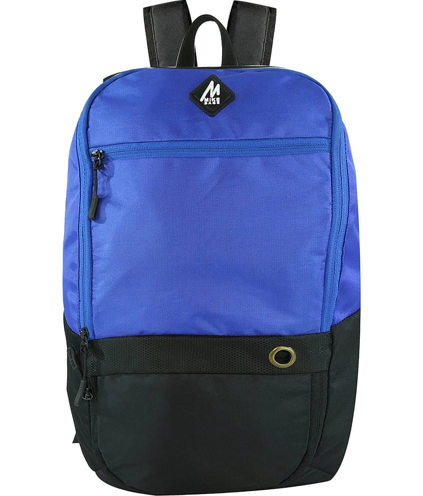 mikebag 13 Ltrs Blue Polyester College Bag