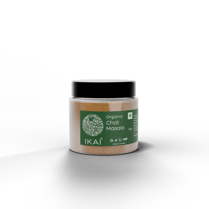 Organic Chat Masala | Chatpata Spice Mix | Premium Spice Blend | Pure | 50g