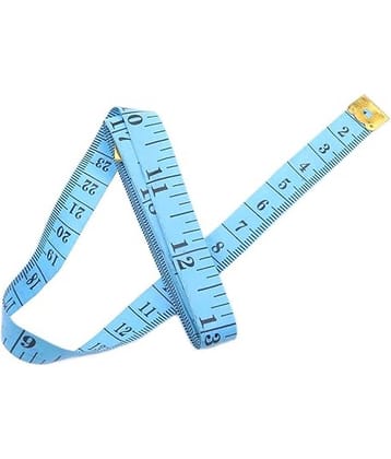 Eclet Durable Soft Sewing Tailor Tape Body Measuring Dress-Making Measure Ruler, 1.50 Meter, 150 cm, Multicolour(F)