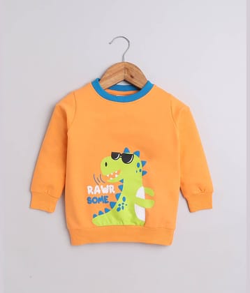 BUMZEE Green Girls Full Sleeves Cotton Sweatshirt Age - 12-18 Months