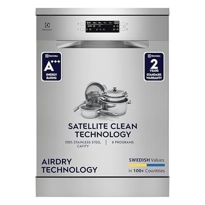 Electrolux 14 Place Settings Dishwasher Machine for Home, Fully Automatic with AirDry,ESM48310SX