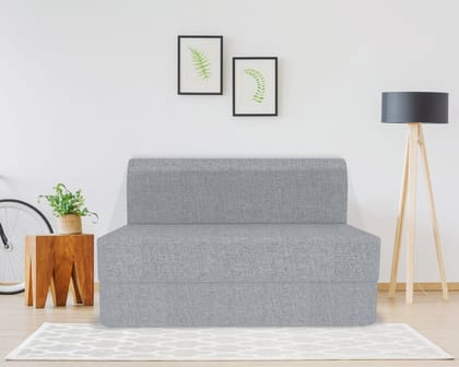 SLEEP SPA 3 Seater Double Foam Fold Out Sofa Cum Bed | Delivery Condition - DIY | 5x6 Feet