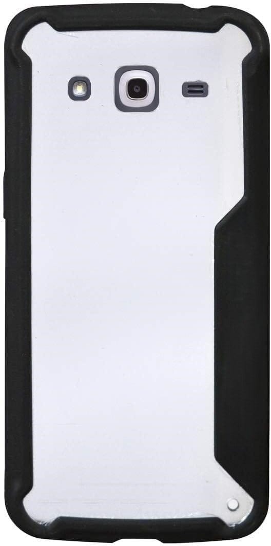 PLUGTECH Slim Shockproof Case | Matte Black Soft | Drop Protection | Precise Cutouts | Premium Mobile Cover for Samsung Galaxy J2