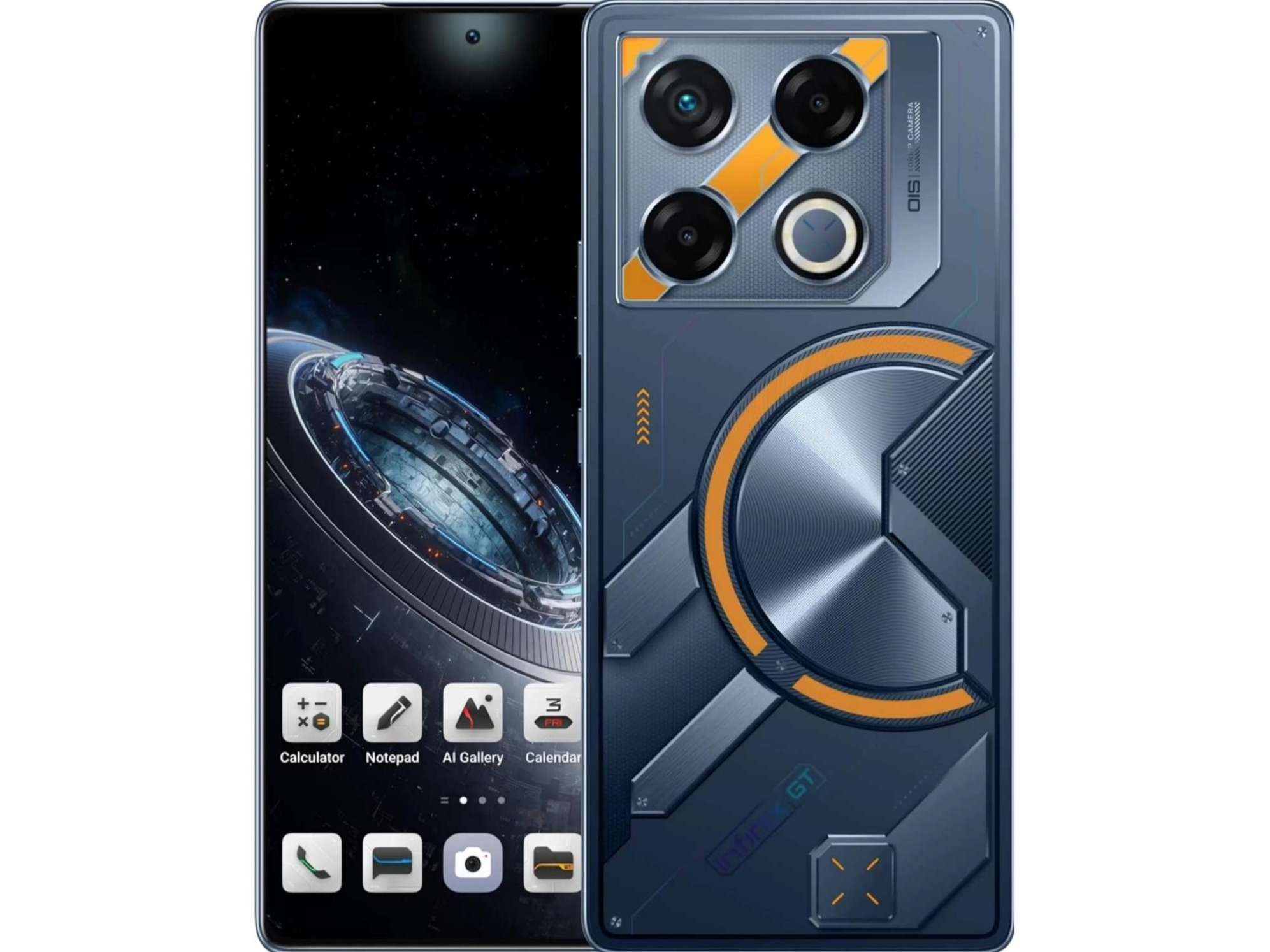 Infinix GT 20 Pro 5G Smartphone (8GB RAM, 256GB), 6.78" AMOLED Display, 32MP Front Camera, MediaTek Dimensity 8200 Processor - Mecha Orange