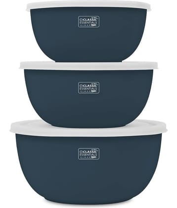 Classic Essentials Steel Mixing Bowl 3 Pc