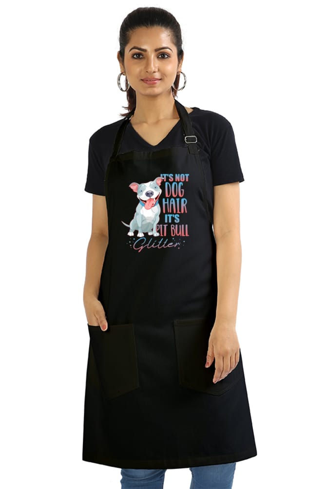 Pitbull Glitter Apron (2 Colours)